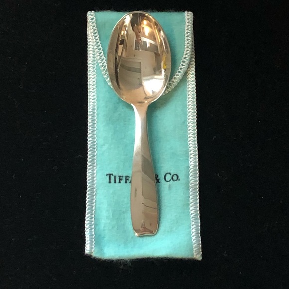 Tiffany & Co. Other - RARE, HTF Tiffany & Co Cordis Baby Spoon Pristine Condition with Pouch AND Box